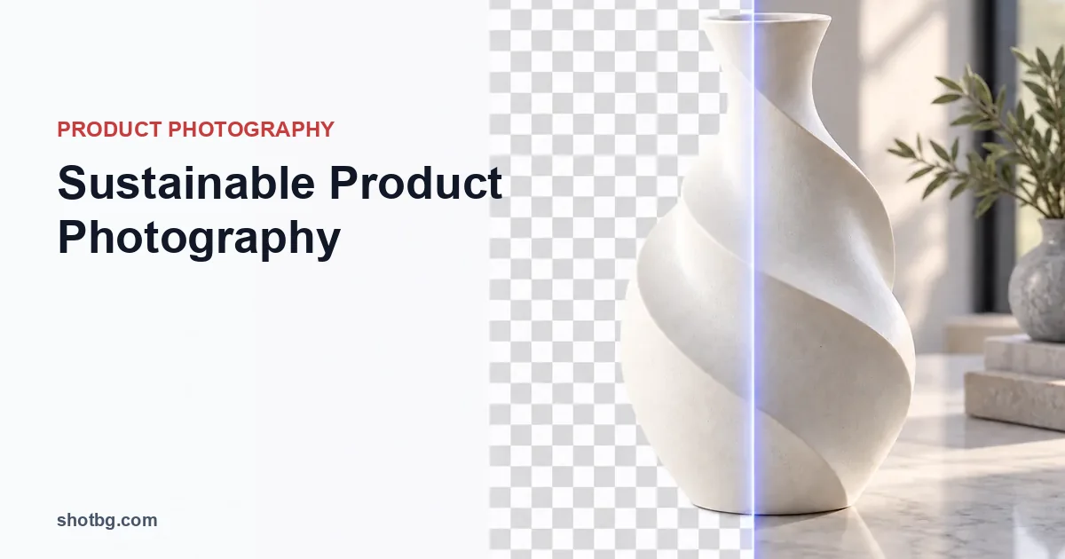 Sustainable Product Photography: Reuse, Measurement and Workflow